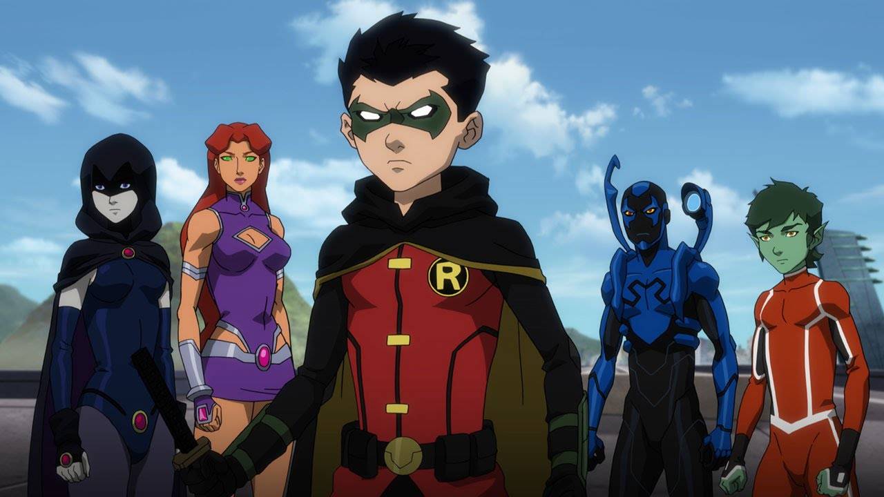 Liên Minh Công Lý Đấu Với Nhóm Teen Titans
